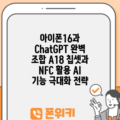 아이폰16과 ChatGPT 완벽 조합: A18 칩셋과 NFC 활용 AI 기능 극대화 전략