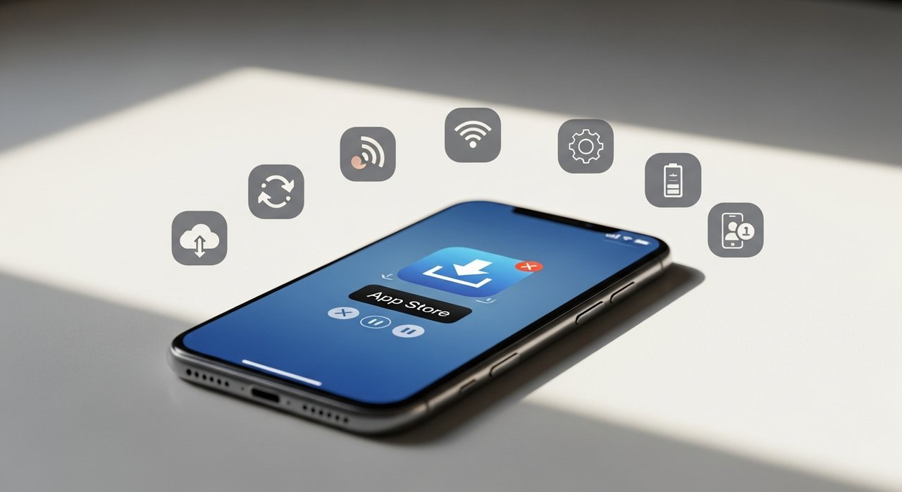 아이폰17 App Store에서 다운로드가 안 되는 이유, 7가지 해결 꿀팁